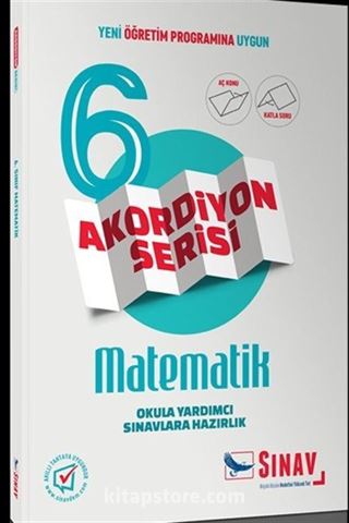 6. Sınıf Matematik Akordiyon Kitap