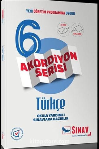 6. Sınıf Türkçe Akordiyon Kitap