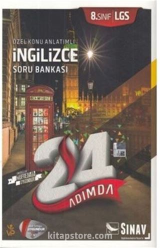 8. Sınıf 24 Adımda İngilizce Soru Bankası