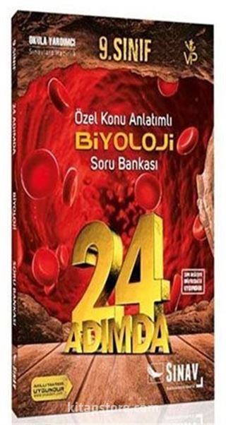 9. Sınıf Biyoloji 24 Adımda Özel Konu Anlatımlı Soru Bankası