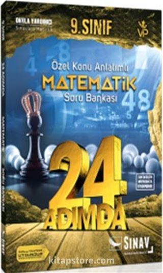 9. Sınıf Matematik 24 Adımda Özel Konu Anlatımlı Soru Bankası