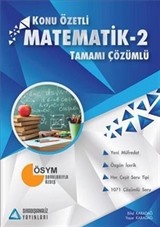 Matematik 2 Tamamı Çözümlü Konu Özetli