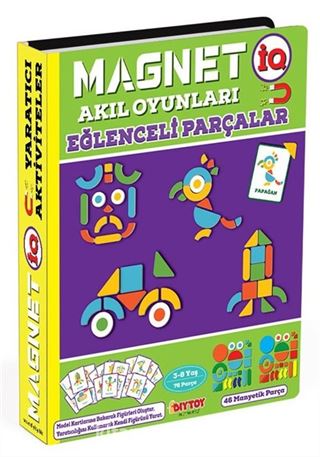 Magnetiq Akıl Oyunları - Eğlenceli Parçalar (76 Parça) (IQ1543)