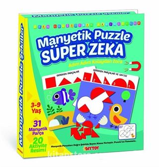 Manyetik Puzzle Süper Zeka (IQ1536)