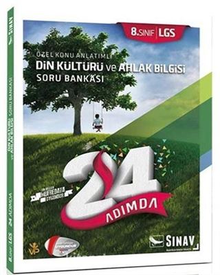 8. Sınıf LGS Din Kültürü ve Ahlak Bilgisi 24 Adımda Özel Konu Anlatımlı Soru Bankası