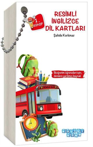 1. Sınıf Resimli İngilizce Dil Kartları