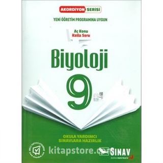 9. Sınıf Biyoloji Akordiyon Kitap