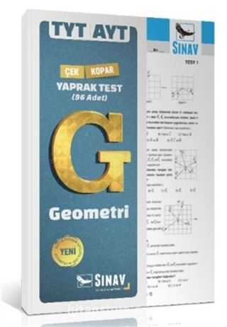 TYT AYT Geometri Çek Kopar Yaprak Test