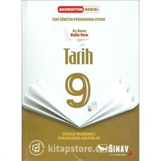 9. Sınıf Tarih Akordiyon Kitap