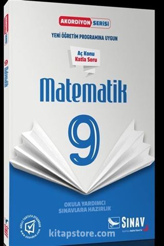 9. Sınıf Matematik Akordiyon Kitap