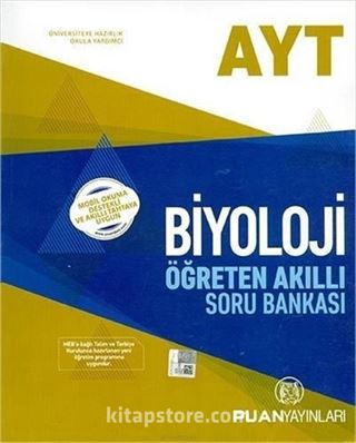 AYT Biyoloji Öğreten Akıllı Soru Bankası