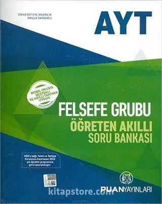 AYT Felsefe Grubu Öğreten Akıllı Soru Bankası