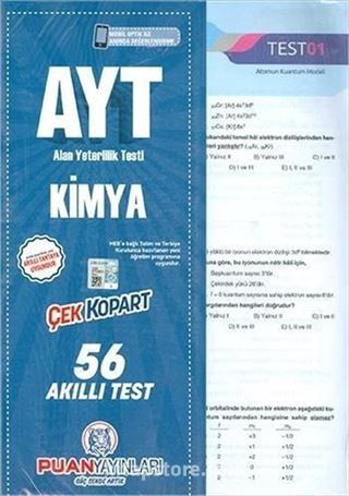 AYT Kimya Yaprak Test