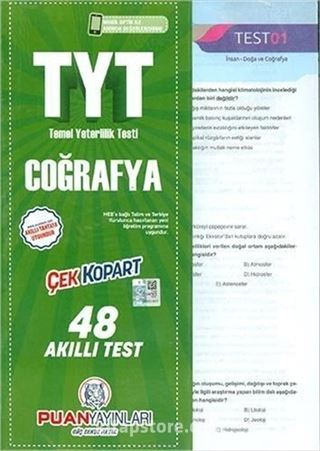 TYT Coğrafya Yaprak Test