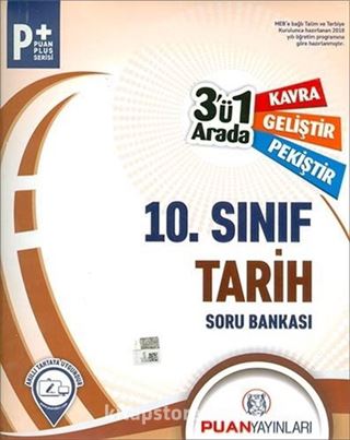 10. Sınıf Tarih 3ü 1 Arada Soru Bankası