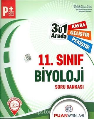 11. Sınıf Biyoloji 3'ü 1 Arada Soru Bankası