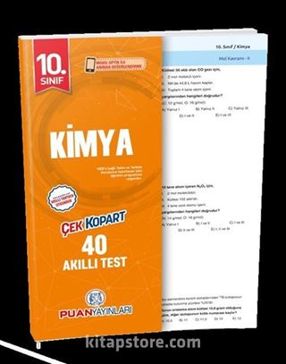 10. Sınıf Kimya Akıllı Test