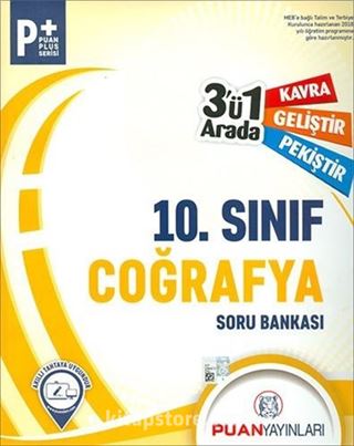 10. Sınıf Coğrafya 3'ü 1 Arada Soru Bankası