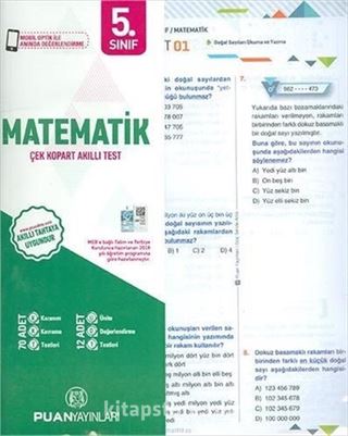 5. Sınıf Matematik Akıllı Test