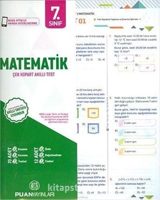 7. Sınıf Matematik Yaprak Test