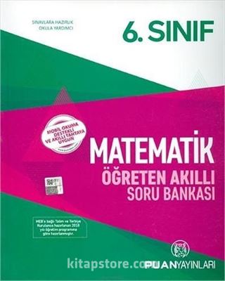 6. Sınıf Matematik Öğreten Akıllı Soru Bankası