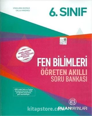 6. Sınıf Fen Bilimleri Öğreten Akıllı Soru Bankası