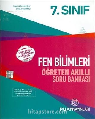 7. Sınıf Fen Bilimleri Öğreten Akıllı Soru Bankası