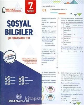 7. Sınıf Sosyal Bilgiler Yaprak Test