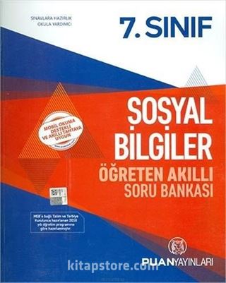 7. Sınıf Sosyal Bilgiler Öğreten Akıllı Soru Bankası