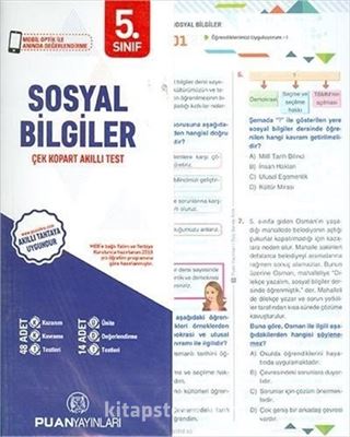 5. Sınıf Sosyal Bilgiler Yaprak Test