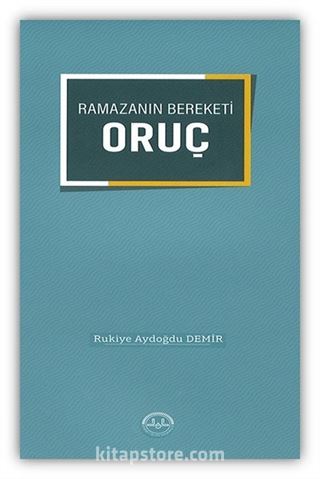 Ramazan Bereketi Oruç