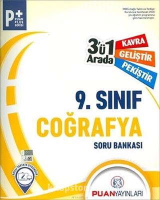 9. Sınıf Coğrafya 3'ü 1 Arada Soru Bankası