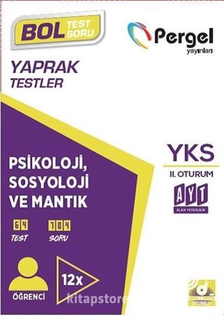 AYT Piskoloji-Sosyoloji-Mantık Kutu Testi