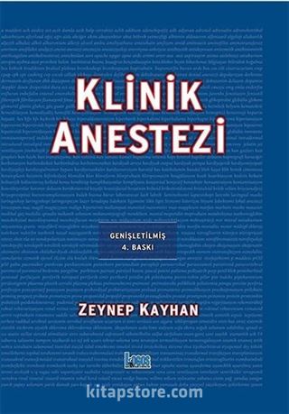 Klinik Anestezi Kitabı