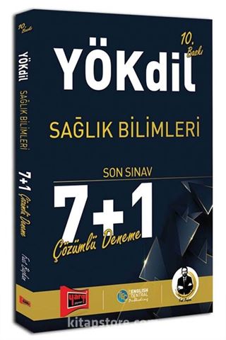 YÖKDİL Sağlık Bilimleri Çözümlü 7+1 Deneme Sınavı