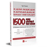 Kaim Makam Sınav Mevzuatı 1500 Çözümlü Soru Bankası