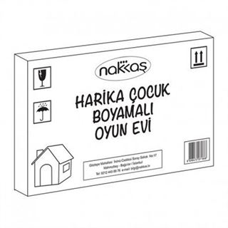 Harika Çocuk Boyamalı Oyun Evi