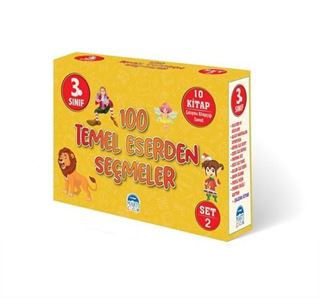 3. Sınıf 100 Temel Eserden Seçmeler / Set 2 (10 Kitap)