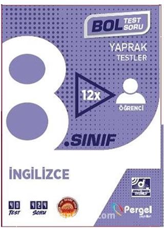 8. Sınıf İngilizce Kutu Test