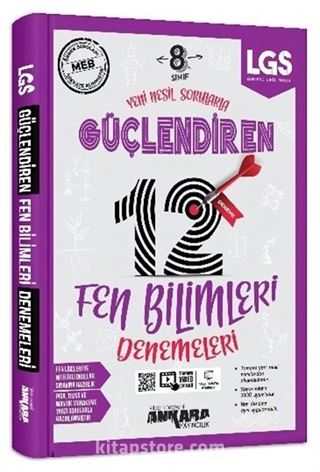 8. Sınıf Fen Bilimleri 12 Zorlu Deneme