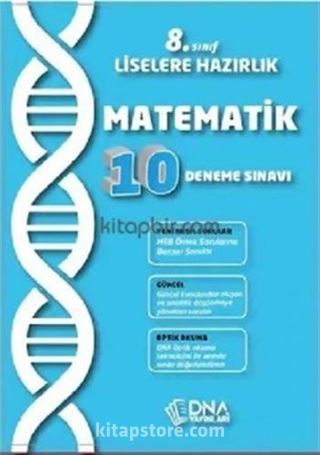 8. Sınıf Matematik 10 Deneme Sınavı