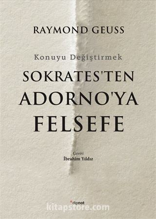 Sokrates'ten Adorno'ya Felsefe