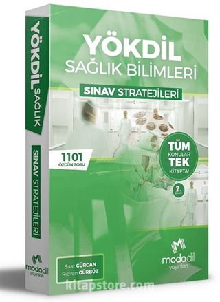 YÖKDİL Sağlık Bilimleri Tüm Konular Tek Kitapta + Soru Bankası