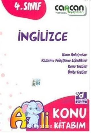 4. Sınıf İngilizce Konu Kitabı