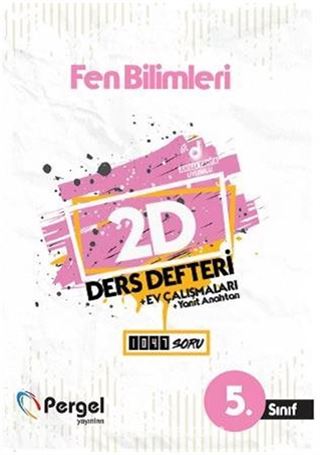 5. Sınıf Fen Bilimleri 2D Ders Defteri