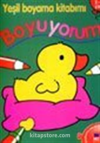 Yeşil Boyama Kitabımı Boyuyorum (2-4Yaş)