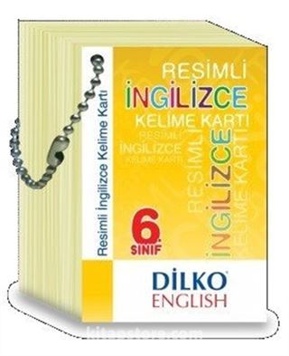 6. Sınıf Resimli İngilizce Kelime Kartı