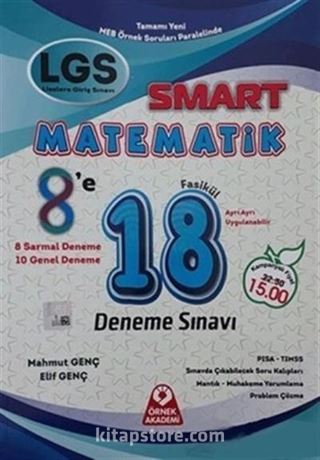 LGS Smart Matematik 18 Deneme Sınavı