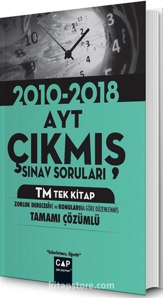 AYT TM Tek Kitap Çıkmış Sınav Soruları