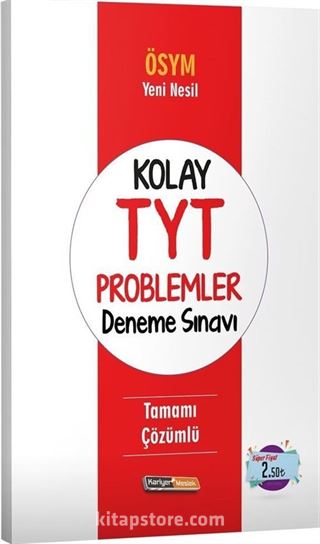 Kolay TYT Problemler Deneme Sınavı